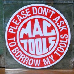 MACTOOLS レーシング　ステッカー シール　アメリカン雑貨の画像