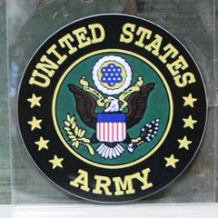 ARMY ミリタリー ステッカー シール アメリカン雑貨の画像