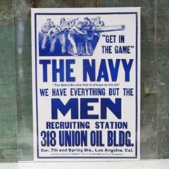 THE NAVY MEN ミリタリー ステッカー シール アメリカン雑貨の画像