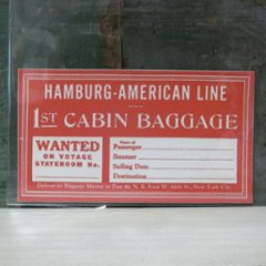 HAMBURG トラベル ステッカー ウォールステッカー アメリカン雑貨の画像