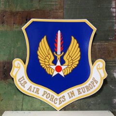 U.S. AIR FORCE ステッカー エアフォース USAF ミリタリー 特大シール アメリカン雑貨の画像