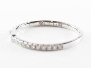 twinbucketlave ring ladies'  pt/diamond(ツインバケットラブ リング レディース プラチナ/ダイア)画像