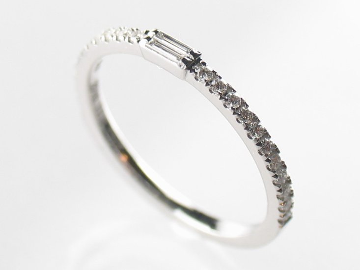 twinbucketlave ring ladies'  pt/diamond(ツインバケットラブ リング レディース プラチナ/ダイア)画像