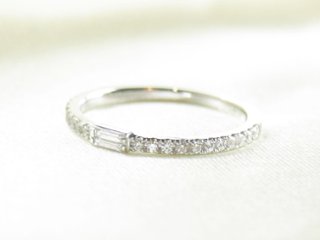 twinbucketlave ring ladies'  pt/diamond(ツインバケットラブ リング レディース プラチナ/ダイア)画像