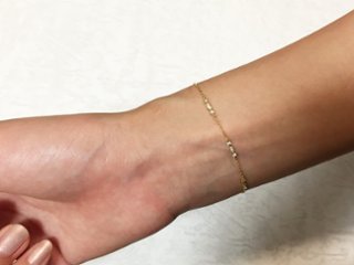 marquis D candy bracelet k18yg/diamond(マーキス D キャンディ ブレスレット k18イエローゴールド/ダイア)画像