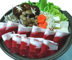 ぼたん鍋セット（野菜付）　2～3人前の画像