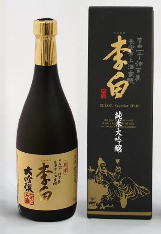 【李白酒造】李白 純米大吟醸 720ml画像
