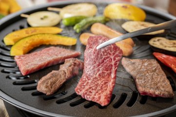 【宮本食肉店】島根和牛モモカルビ焼肉用400gの画像