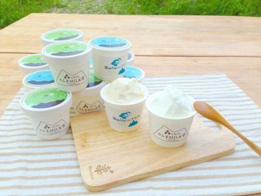 【ラムネMILK堂】アイス12個入りセットの画像