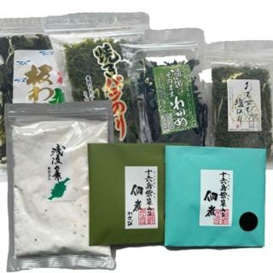 【ワタエー】天然十六島のり＆わかめ詰合せ画像