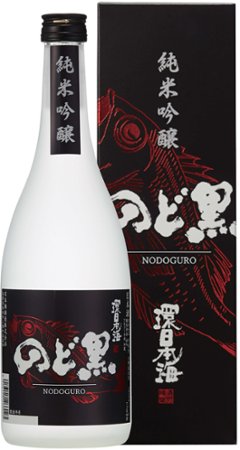 【日本海酒造】環日本海　純米吟醸のど黒　720ml　　化粧箱ありの画像