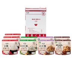 【防災備蓄食】安心米９食セット/アルファ―食品の画像