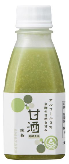 【スギナリ醸造所】米麹の甘酒・抹茶220mlの画像