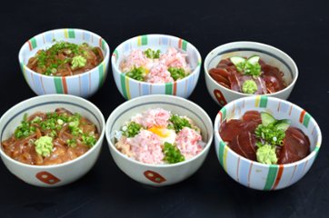 境港 海鮮丼 3種セット画像