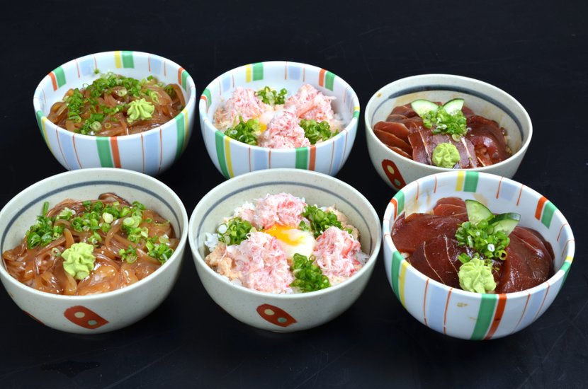 境港 海鮮丼 3種セット画像