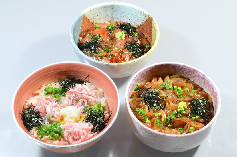 境港 海鮮丼 3種セット画像