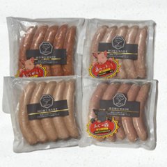 沖縄県産　イバノオリジナル　ソーセージセット　4種各1パックの画像
