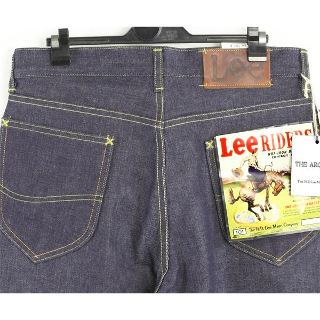 Lee アーカイブ LM6401 Riders 101B 1945年モデル 復刻 89 Non Wash 