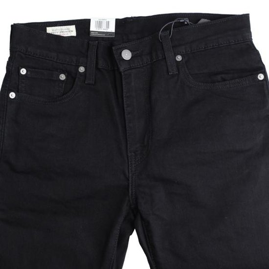 LEVI'S（リーバイス）510スリムテーパード、05510-0414 BIG E RED TAB 　2WAYブラックストレッチデニム　画像