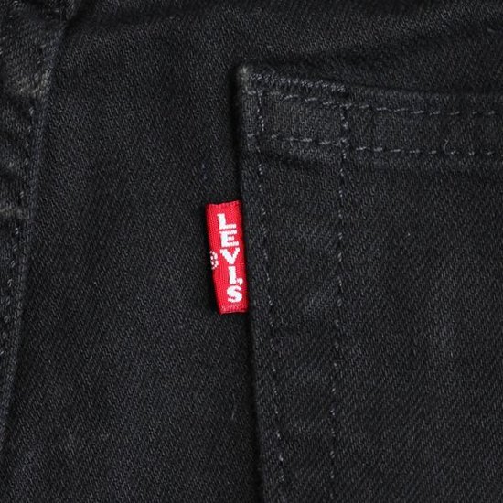 LEVI'S（リーバイス）510スリムテーパード、05510-0414 BIG E RED TAB 　2WAYブラックストレッチデニム　画像