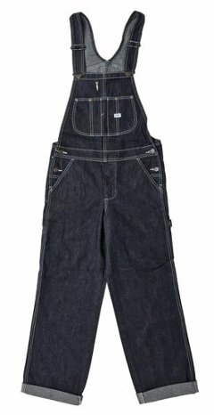 MissLee ミスリー　DUNGAREES オーバーオール LL0255  600）インディゴブルー画像