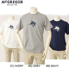 マッグレガー カット半袖クルーネックTシャツ メンズ半袖Ｔシャツ 111722304の画像