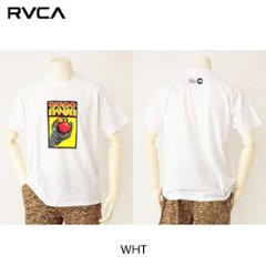 RVCA BB041205 MARTIN ANER APPLE FUCT TEE  WHTホワイト グラフィック Tシャツ アップルロボットアームの画像