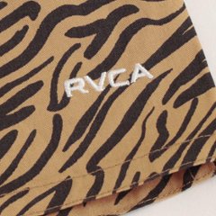 RVCA BA041-621 RESTLESS SHORT ウォークショーツ ゼブラ柄 HONブラウン/CHCチャコール画像