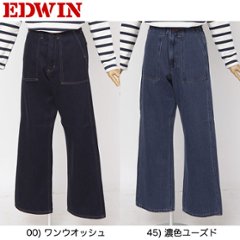 MissEDWIN ベイカーパンツ　デニム　ME358　STEP　MARK BAKAER　PANTSの画像