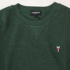 McGREGOR　マックレガー　111711902 クルーネックスウェット 35）GREY　99）D.GEEN　48)M.NAVY画像