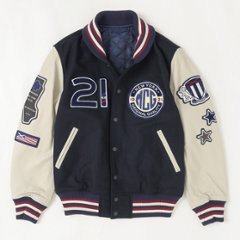 新着10％OFF　McGREGOR　エンブレム アワードジャケット　111132602　エンブレムスタジアムジャケット画像