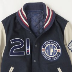 新着10％OFF　McGREGOR　エンブレム アワードジャケット　111132602　エンブレムスタジアムジャケット画像