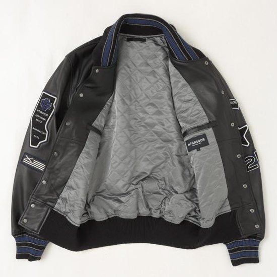 McGREGOR　111142601 アワードジャケット 2022年モデル　Award　Jacket 　エンブレム　レザー　スタジアム　ジャンバー画像