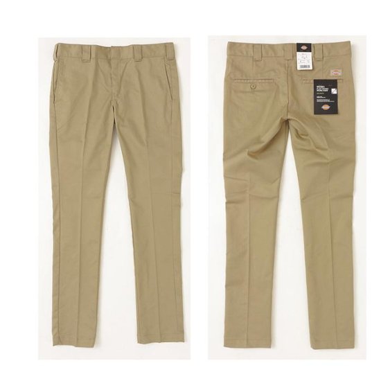 Dickies ディッキーズ  Dickies　スキニーチノ　WD881 Flat　Front　Work　Pant Chino　twill Strech SKINNY画像