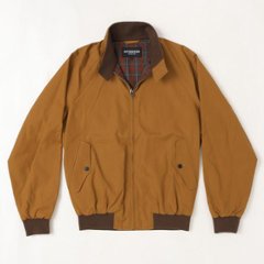 10％OFF＝マクレガー　メンズ スイングトップ 　ブルゾン　NEWカラーモデル　111112602　55）G.BROWN　裏地　レッドタータンチェック　撥水加工仕様　Water Repellent画像