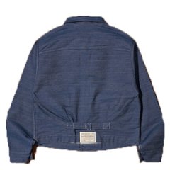 Levi's VINTAGE CLOTHING 1879 プリーツブラウス ORGANIC リジッド 日本製 A43950000画像