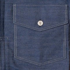 Levi's VINTAGE CLOTHING 1879 プリーツブラウス ORGANIC リジッド 日本製 A43950000画像