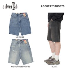 LEVI'S リーバイス SILVERTAB LOOSE FIT SHORTSの画像