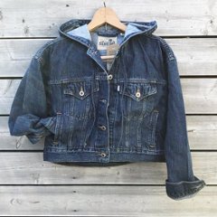リーバイス(LEVI'S)フーデッドトラッカージャケット　SILVERTAB画像