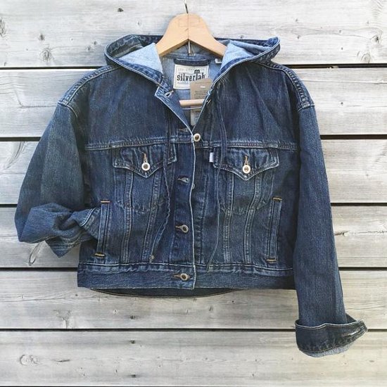 リーバイス(LEVI'S)フーデッドトラッカージャケット　SILVERTAB画像