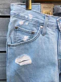 LEVI'S SILVERTAB バギーショート　LIGHTINDIGO画像