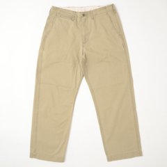 EDWIN khaki wide STRAIGHT CHINO k090k画像