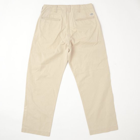 EDWIN khaki wide STRAIGHT CHINO k090k画像