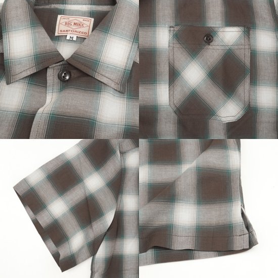 BIG MIKE 102325510 GREEN/BROWN　NAVY/TELLOW画像