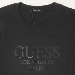 guess ゲス Shiny Film Logo Tee画像