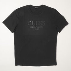 guess ゲス Shiny Film Logo Tee画像