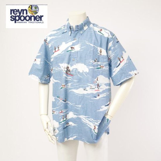 reynspooner レインスプーナー　0126-5818 SUMM OF '66 0198)CHAMBRAY BLUE  Spooner Cloth Pull over画像