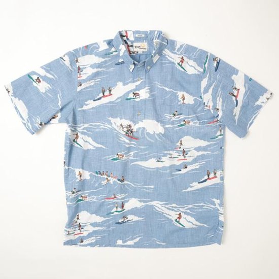 reynspooner レインスプーナー　0126-5818 SUMM OF '66 0198)CHAMBRAY BLUE  Spooner Cloth Pull over画像