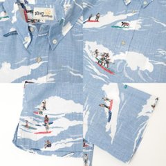 reynspooner レインスプーナー　0126-5818 SUMM OF '66 0198)CHAMBRAY BLUE  Spooner Cloth Pull over画像