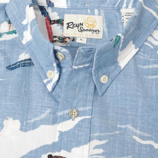 reynspooner レインスプーナー　0126-5818 SUMM OF '66 0198)CHAMBRAY BLUE  Spooner Cloth Pull over画像